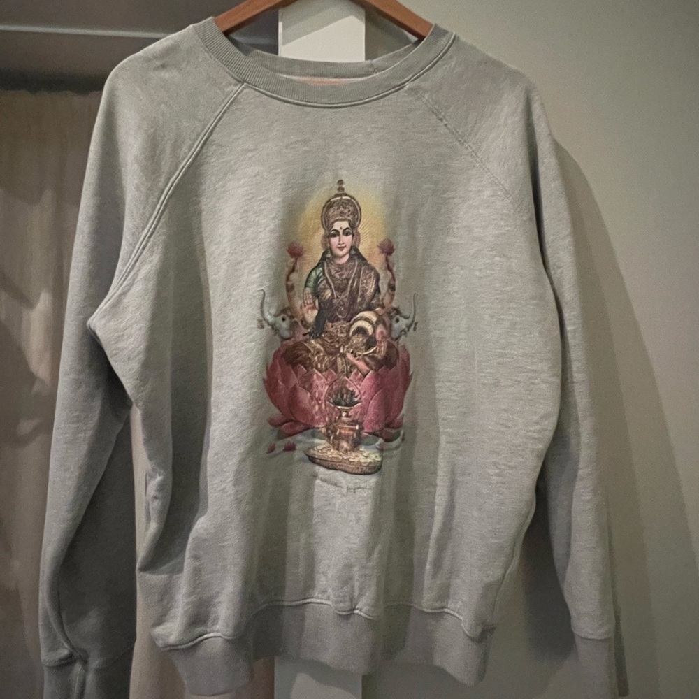 Spiritual gangster crewneck sweatshirt top!